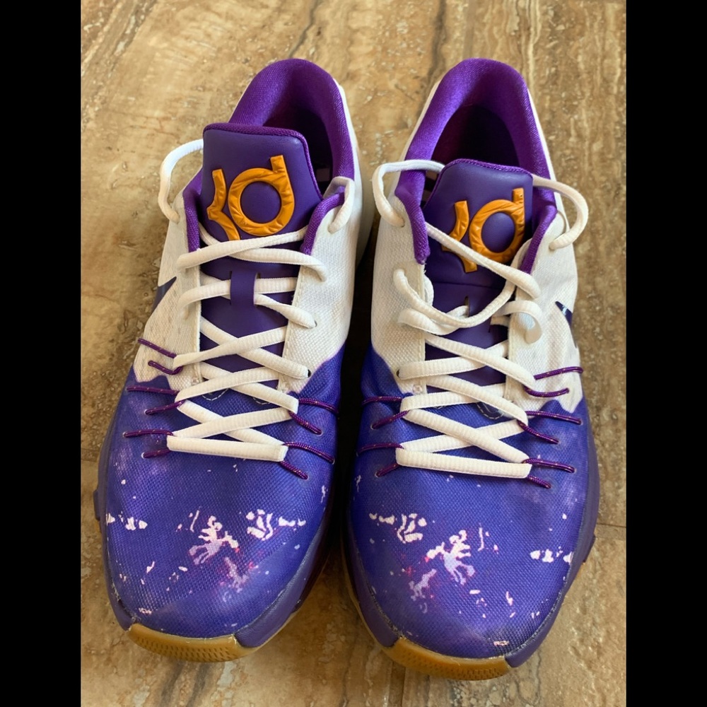 KD Trey V Lakers colors!